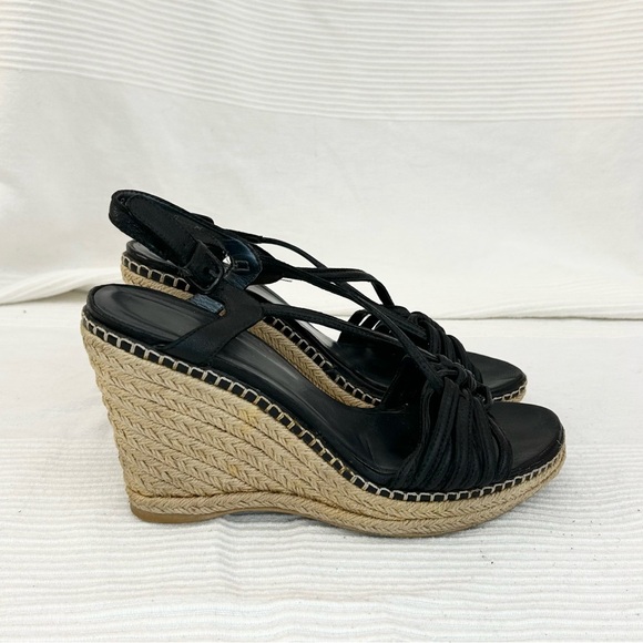 Stuart Weitzman Espadrille Wedge Sandals - Picture 4 of 15